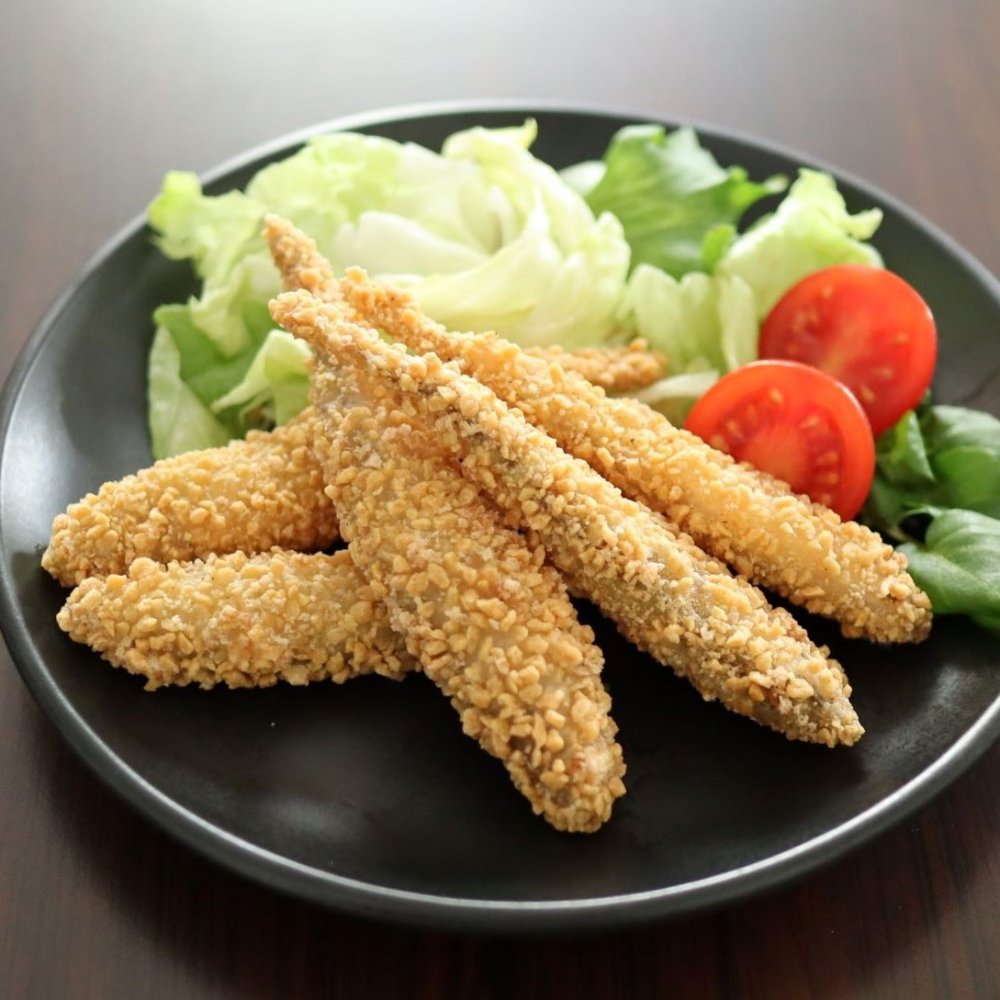 きびなごのカリカリフライ 学校給食商品 株式会社sn食品研究所