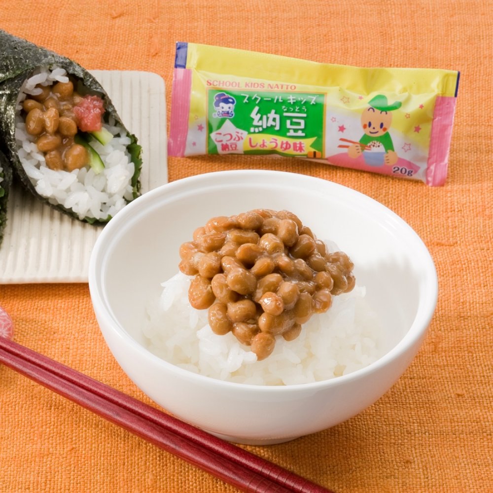スクールキッズ納豆 学校給食商品 株式会社sn食品研究所