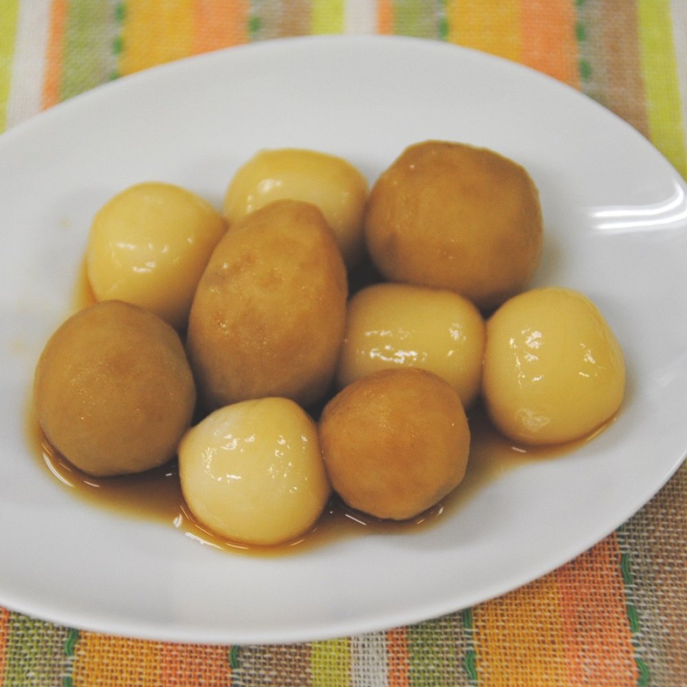 【お月見行事食】里芋と団子の煮物