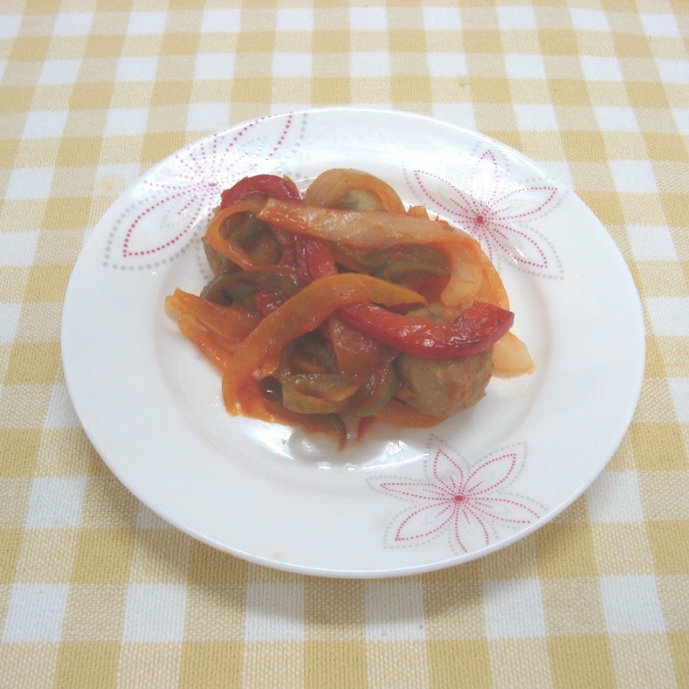 【節分行事食】いわし団子の甘酢あんかけ