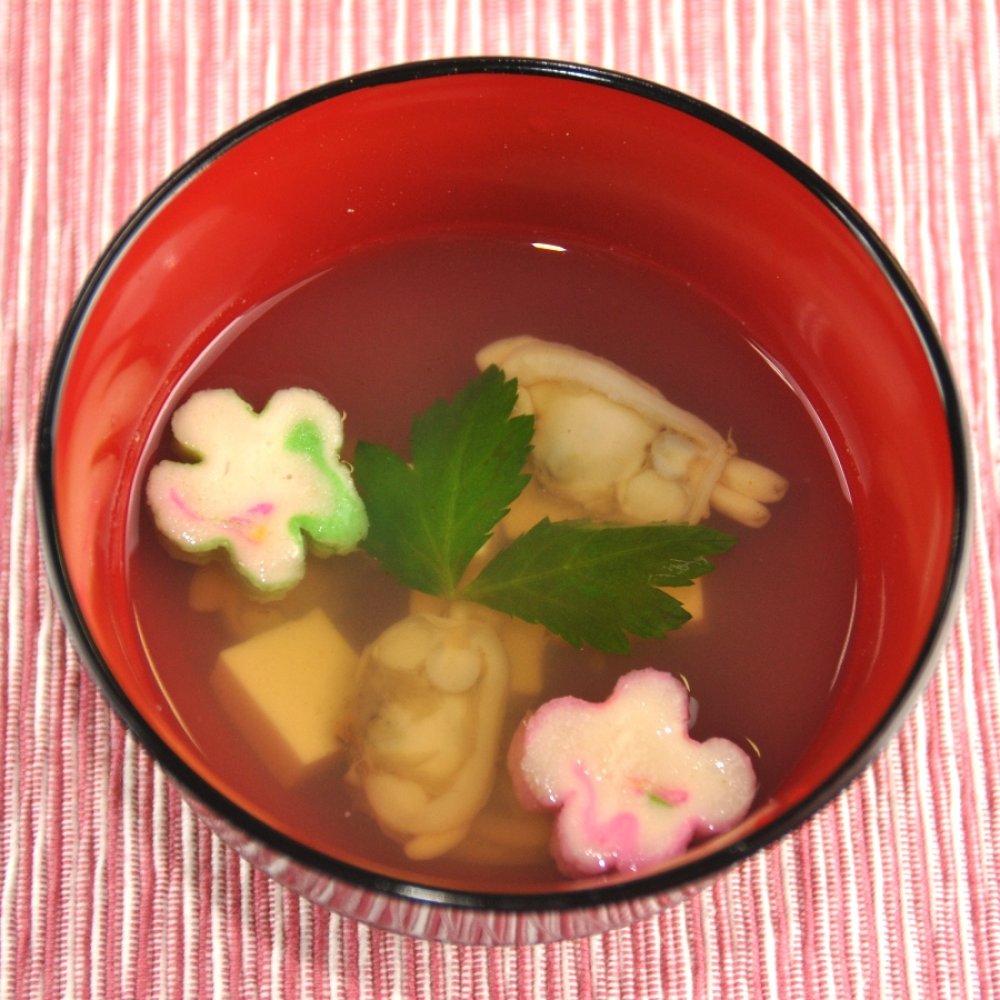 【ひなまつり行事食】あさりのお吸い物