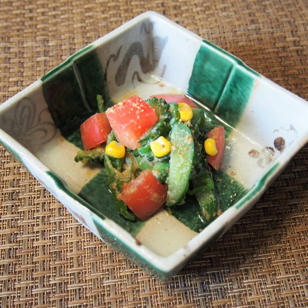 【七夕行事食】夏野菜の青大豆和え