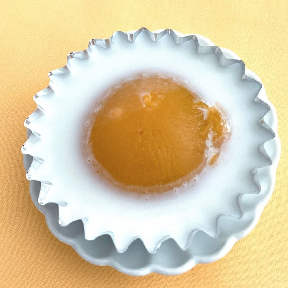 おかしな目玉焼き