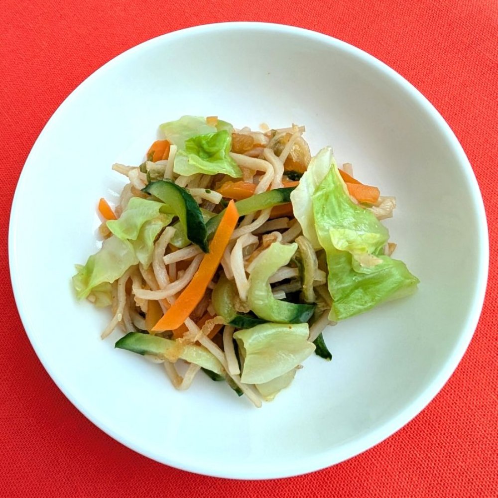 【韓国料理】りんごとキムチのナムル