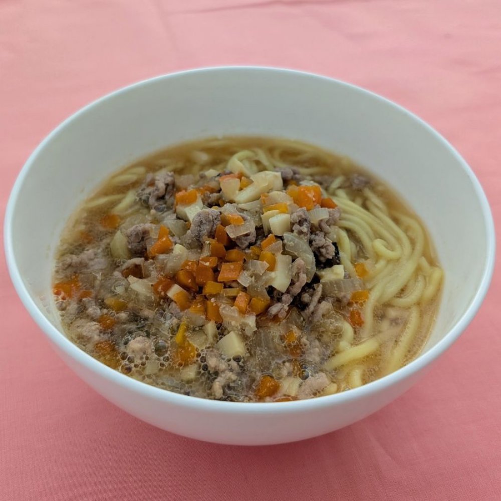 担々麺(豚レバーチップ入り)