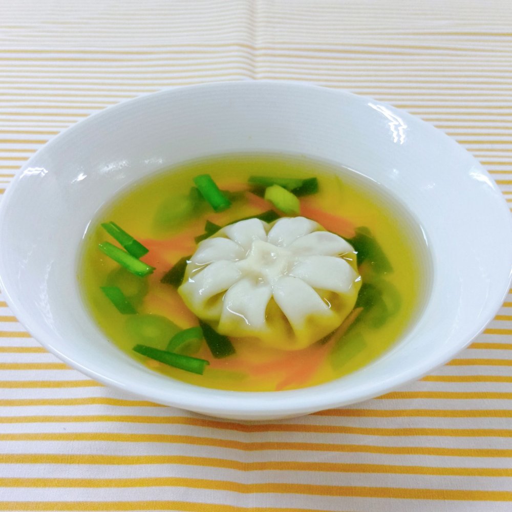 マロニーまんじゅうの中華スープ